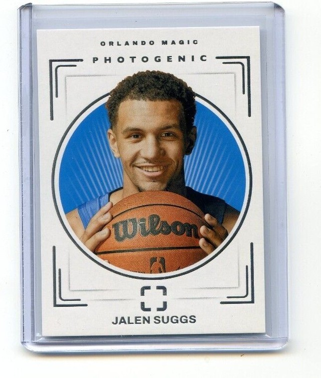 2021-22 Panini Photogenic Debut JALEN SUGGS RC ROOKIE FOCUS SSP #2 MAGIC