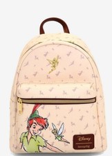 Peter Pan with Tinkerbell mini backpack Brand new from Disney/Loungefly w/tags