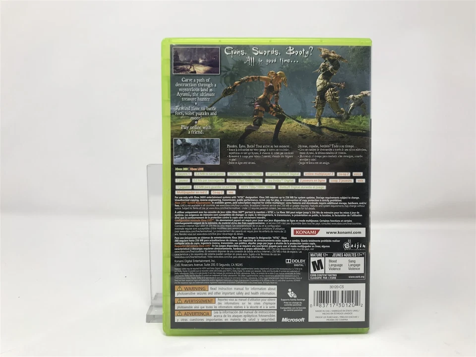 Blades of Time (2012) - Microsoft Xbox 360 - Complete In Box CIB - Image 3 of 4