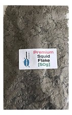 Squid Flake | Tropical, Marine & Coldwater Fish Food | Premium Grade | 1 x 50g