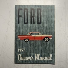 Ford 1957 Original Owners Manual Ford 1957 Original Owners Manual
