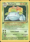 1999 Pokemon FRENCH 1st Edition Base Set Florizarre-Venusaur Holo 15/102 VG-EX
