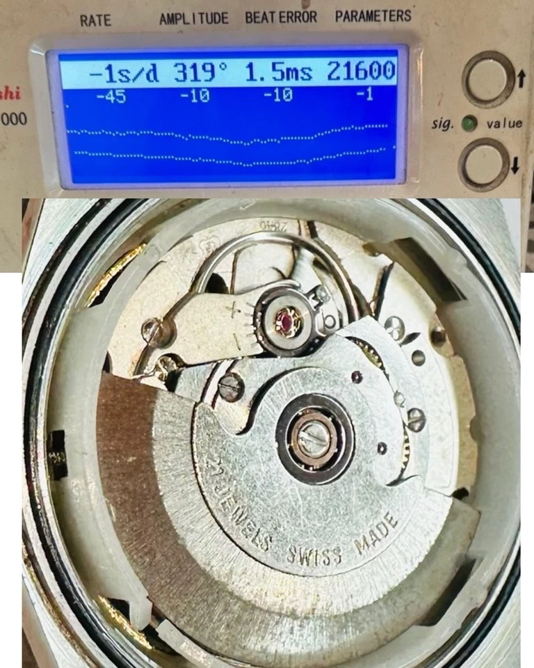 *LEER INFORMACIÓN DEL ARTÍCULO. ESFERA AUTÉNTICA + CAJA PERSONALIZADA Y MOVIMIENTO ETA AUTOMÁTICO Foto 3 de 4