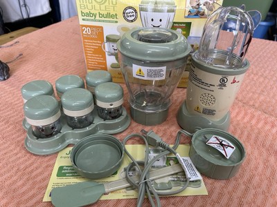 Magic Bullet Baby Bullet the Complete Baby Food Making System Blender Unused
