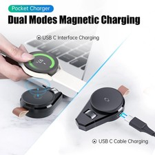 For Samsung Galaxy Watch 8/7 Ultra/6/5/4 Wireless Magnetic Watch Charger