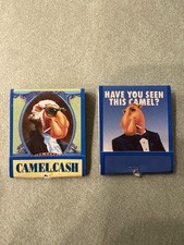 Vintage 1992 Joe Camel Matchbooks Lot 2 George Washington Downtown NY Unstruck