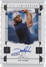 2024 Panini Impeccable LIV Golf Luminaries 19/25 Jon Rahm #LL-JRM Auto 1fl4
