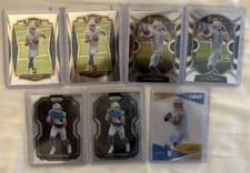 Justin Herbert Rookie 2020 7 Card Lot Panini Select Prizm Black Chargers