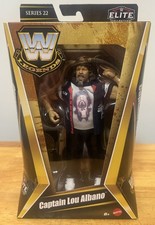CAPTAIN LOU ALBANO WWE LEGENDS ELITE COLLECTION SERIES 22 FIGURE FACTORY SEALED