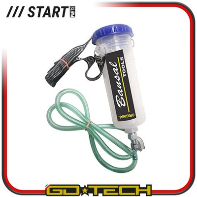 TANK BENZIN KANISTER PRÜFSTAND RACING MOTOREN 300ml SCHLAUCHHAHN