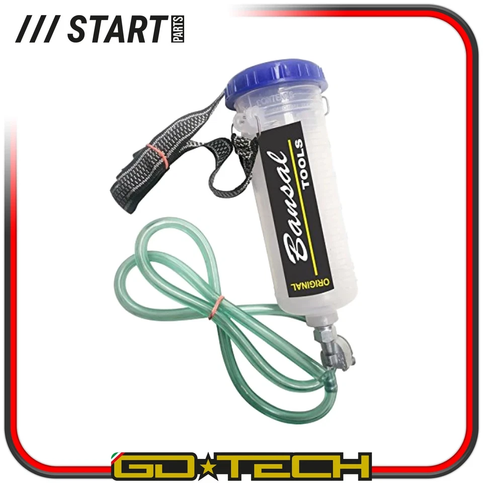 Réservoir Essence Bidon Test Banc D'Essai Moteurs Racing 300ml Robinet Tuyau - Photo 1/1