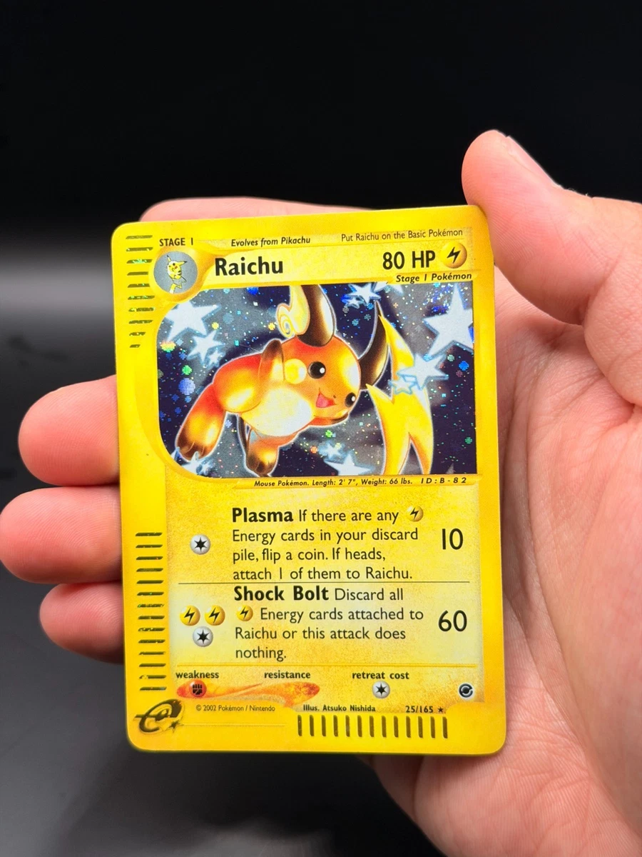 25+ Raichu Pokémon TCG Holo Rare Individual Collectible Card Game