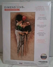 Dimensions Needlecrafts "The Rose" Cross Stitch Kit 7"×14" New