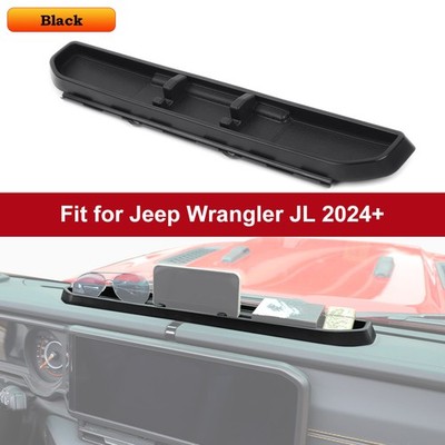  Interior Center Dash Tray Storage Box Organizer for Jeep Wrangler JL JT 2024+