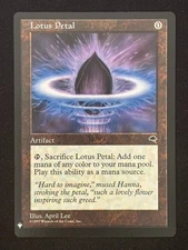 1x MTG Lotus Petal - The List Reprints (LIST) (TMP) - Magic the Gathering