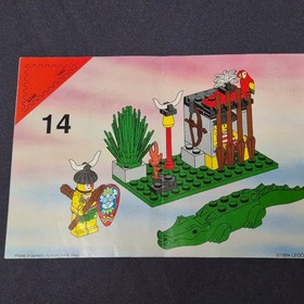 LEGO 6246 Crocodile Prison - Vintage 1994, Good Condition