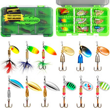 Fishing Lure Spinner Baits for Freshwater and Saltwater,2026 New Bass Trout Fish