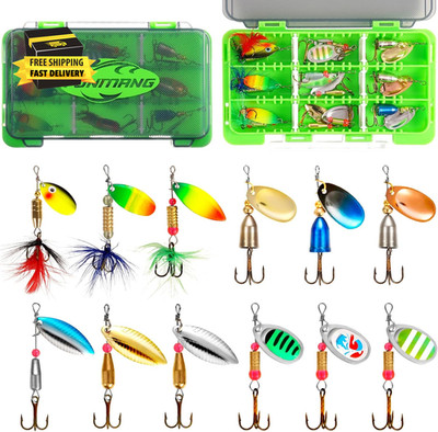 Fishing Lure Spinner Baits for Freshwater and Saltwater,2026 New Bass Trout Fish