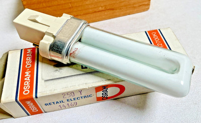 OSRAM Dulux 5W CFL F5TT/41 2700K Plug In 2 Pin Lamp NOS Made USA