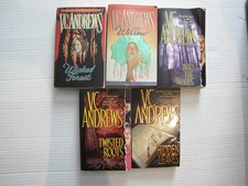 VC Andrews De Beers Series Lot 5 Willow Wicked Forest Into Woods Paperback