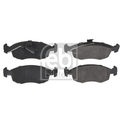Plaquettes de frein Febi Bilstein 16390 pour résoudre les vibrations Fiat