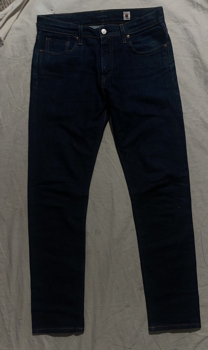 Levi's Blue Tab Japanese Selvedge 512 Slim Taper Fit Men's Denim