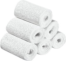 Plaster Coth Rolls 6 Pack Plaster Gauze Bandage Plaster, 3in x 106 inch