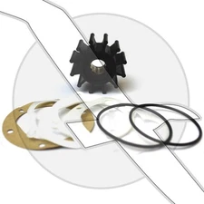 Sea Water Cooling Pump Impeller Kit Replaces Volvo Penta 24715100 21951348