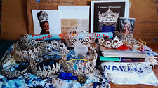 Miss Universe USA America Hawaiian Tropic Tiaras Clippings Ads Sashes More LOT