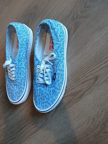 Todd Snyder X John Derian X Vans Canvas Sneaker Men's Blue 11.5 - Picture 5 of 11