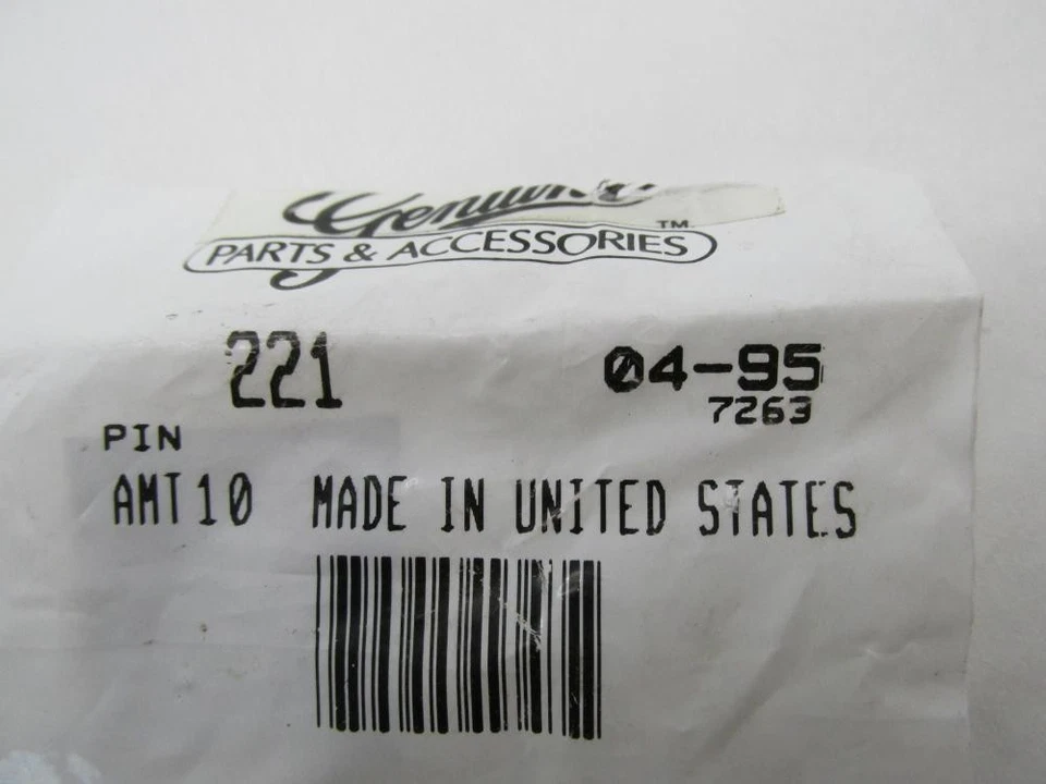 Lot of 9 Harley Davidson NOS Genuine Dowel Pins 221 - Image 4 of 4