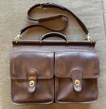 Coach Kensington Briefcase Style 1990s Vintage Brown Style No 5279