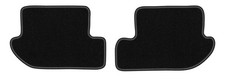 Velours-Fußmatten hinten für Mercedes CL W215 1999-2006 Coupé 2tlg Schwarz LUX Velours-Fußmatten hinten für Mercedes CL W215 1999-2006 Coupé 2tlg Schwarz LUX