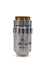 Fisher Scientific MP-OP040PC Microscope Objective Lens PL 40/0.65 PHP 160/0.17