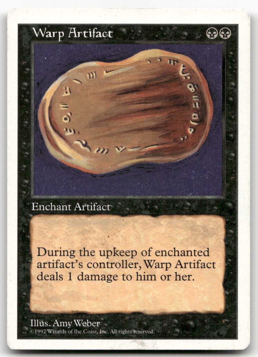 Warp Artifact (MP) Fifth Edition 5ED Magic MTG