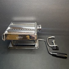 Marcato Ampia 150 Classic Manual Pasta Machine Stainless Steel - Made In Italy