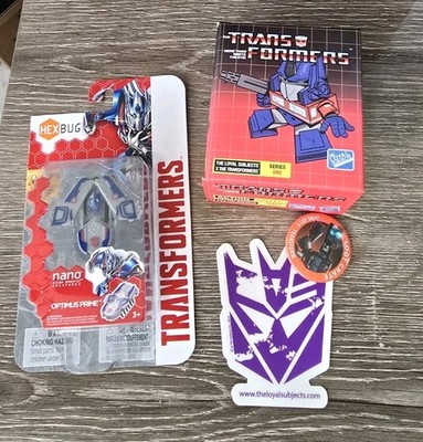 Hasbro Transformers The Loyal Subjects Series 1 Hexbug Optimus Prime Loot Crate