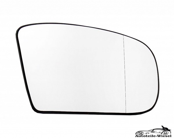 AußEnspiegel Glas FüR Mercedes S-Klasse Coupe Beheizt Chrom Rechts 99-06-image