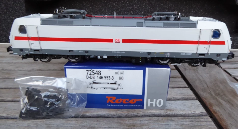 Roco 72548 H0 E-Lok BR 146 553-3 IC-Lackierung DB AG Epoche 6 mit DSS + LED OVP
