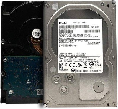 HUS724040ALA640 HGST Hitachi 4TB 7.2K SATA 3.5'' Hard Drive 0F19459