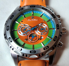 Raoul U.Braun Automatikuhr,Amazonas III,Limitiert auf 66 Stk.,5 ATM( A.Nr.0100)