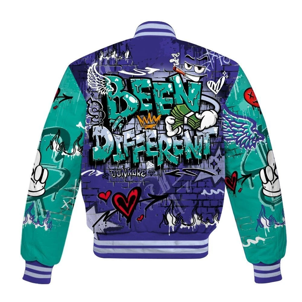 Retro Been Dif2erent Baseball Jacket
