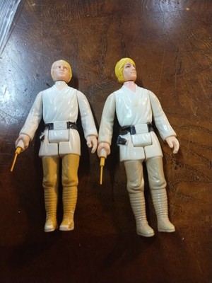 Star Wars 1977 Luke Skywalker Farmboy  Action Figure Kenner X2 Repro Saber