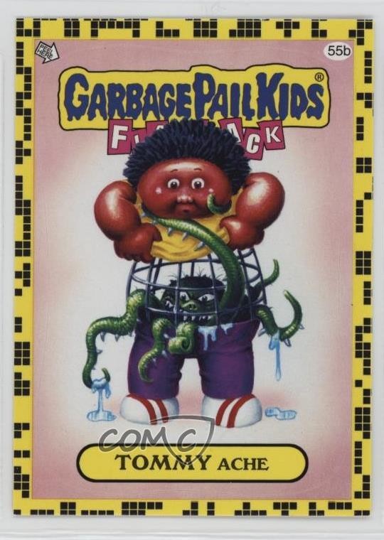 2011 Topps Garbage Pail Kids Flashback Series 2-Stickers #55b Tommy Ache front