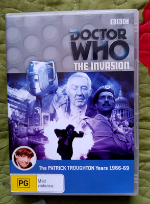 DOCTOR WHO : THE INVASION   DVD, 2-DISC SET | REGION-4 [PAL] FREE LOCAL POSTAGE
