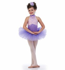 Child Large Ballet Tutu Dance Dress Costume Lilac Precious Moments