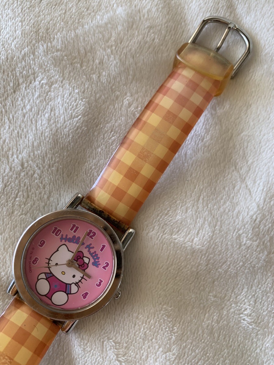 HELLO KITTY watch Sanrio 76 96 99 - Working Nice | eBay