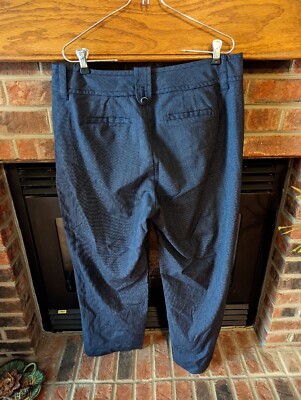 Just My Size Navy Blue Dress Pants Women's Plus Size 16w