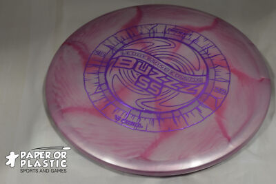Discraft Ledgestone 2022 TI SWIRL BUZZZ SS Disc Golf 176 G Mid-Range Rose Purple