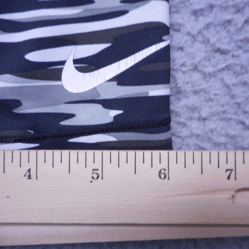 Nike Pro Leggings Damen Large grau schwarz weiß Haze Kompression Capri Dri Fit - Bild 8 von 13